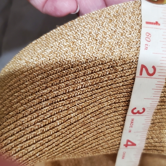 Classy Paper Straw Hat from Barney's NY - Picture 6 of 9